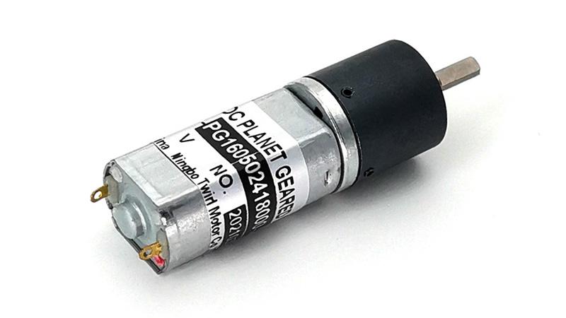 16 мм планетарный мотор-редуктор постоянного тока (3~24 В)
   